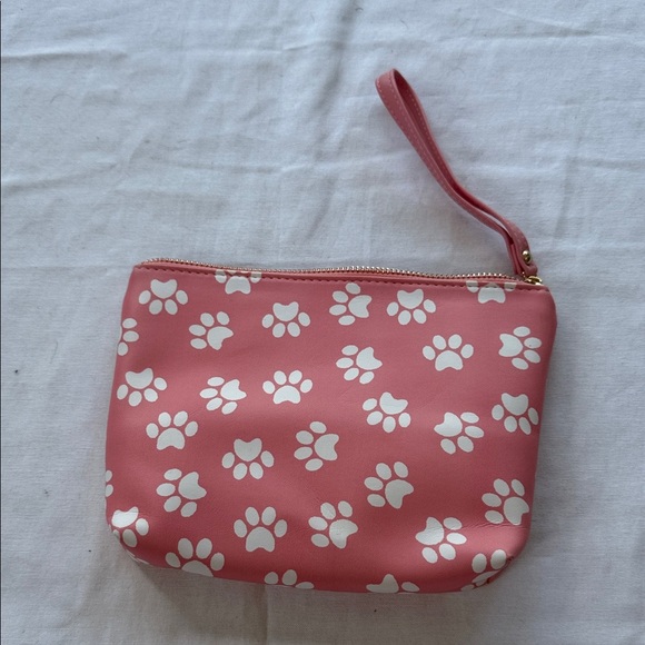 Pink Paw Print Wristlet - Picture 2 of 4